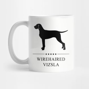 Wirehaired Vizsla Black Silhouette Mug